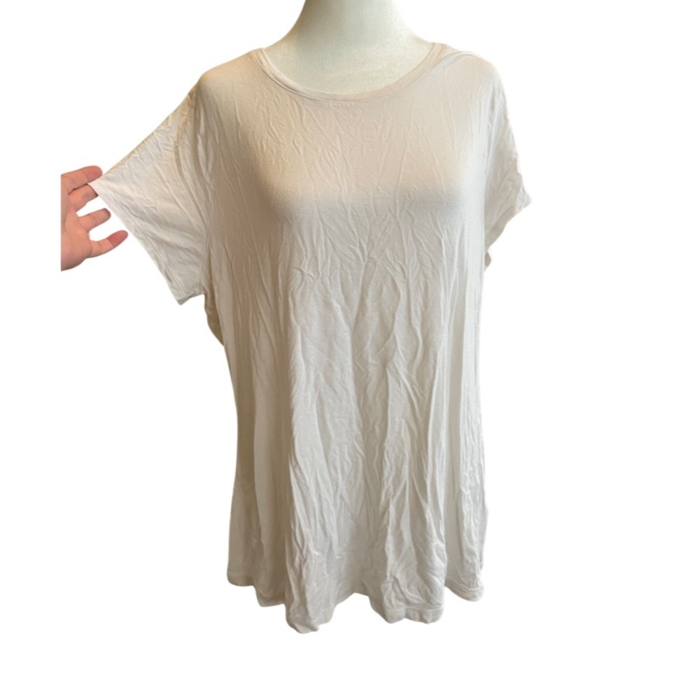 Apt. 9 basics white comfy tee XXL